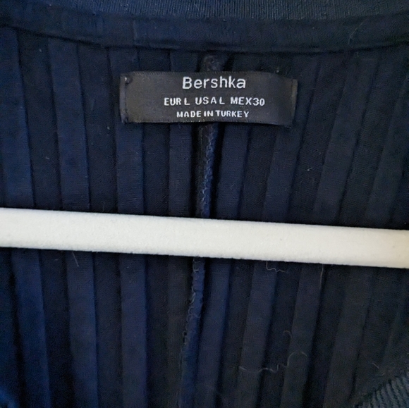 Ribbed fitted T-shirt dress - Picture 4 of 4